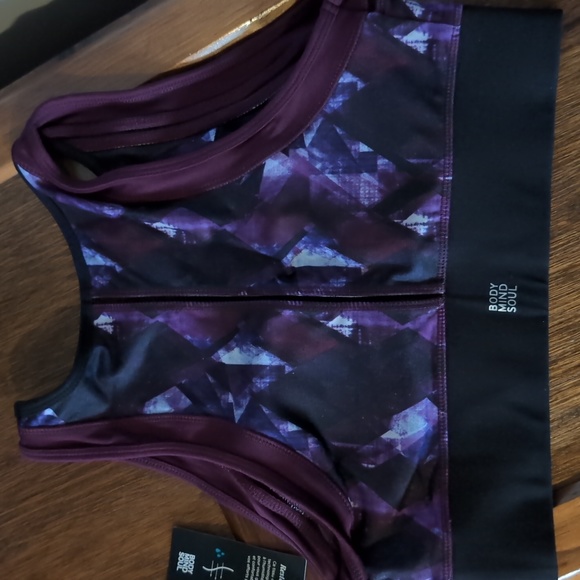 2 NWT BODY MIND AND SOUL BY LA VIE EN ROSE AQUA - Picture 3 of 5